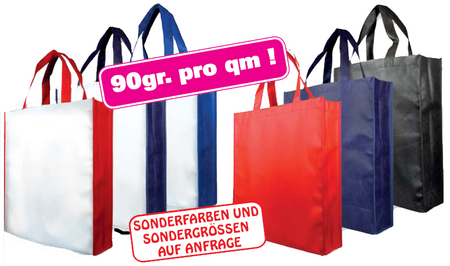 Shopperbag mit Boden- und Seitenfalte