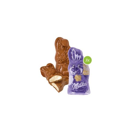 Milka Hasenparade bedrucken mit Logo