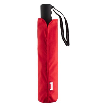 AOC-Taschenschirm Trimagic Safety als individuell bedruckbares Werbemittel mit ihrem Logo geschlossen