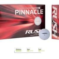 Pinnacle Rush Golfball mit individueller Werbung oder Logo bedruckt