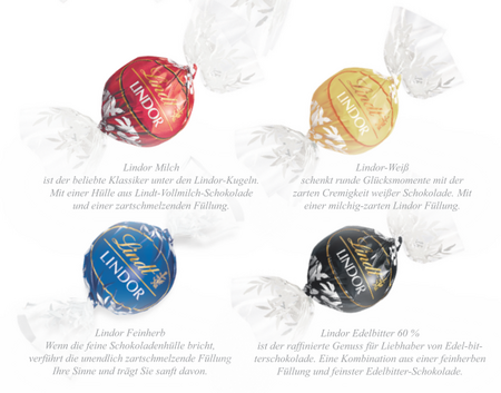 Lindor-Präsent - Sorten