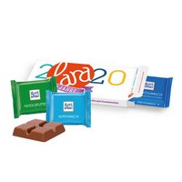 Ritter SPORT Mini in Präsentbox 2er mit Werbedruck