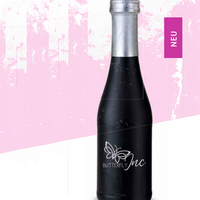 Secco Pico in schwarz matter edler Flasche mit eigenem Logo auf Etikett