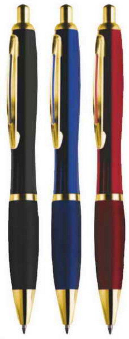 Kugelschreiber HELGOLAND Grip Metall Gold