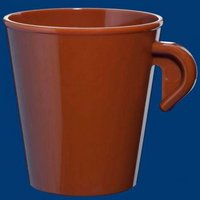 Espresso Tasse 0,2l SAN stapelbar, braun