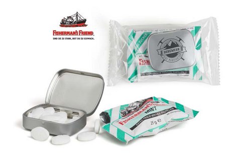 Fisherman's Friend Combi Pack mit Werbung oder Logo