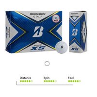 Bridgestone B-XS Golfball mit Logo oder Werbung bedruckt
