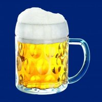 Bierkrug classic 0,3l SAN mit Werbung