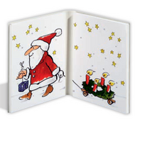 Schokoladenadventskalender Buch mit Firmenlogo