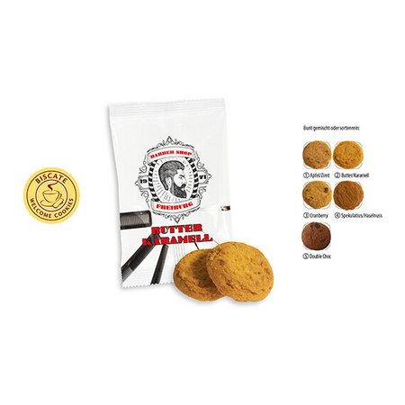 Coffee Cookies im Werbetütchen