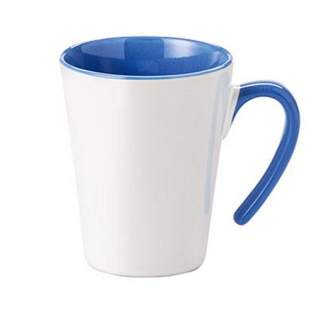 Tassen bedrucken OPEN reflexblau