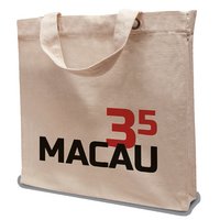 Macau Baumwolltasche mit Logo oder Werbung