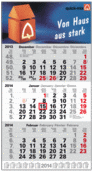 3-Monatskalender "Supra"