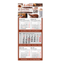 3 Block Wandkalender Combi 5 bedruckbar in ihrem Design als Werbemittel