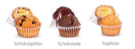 Muffin "Mini" mit Druck - Geschmacksvarianten