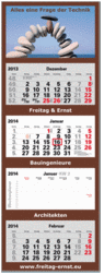 3-Monatskalender "Chart" A 65