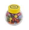 Art.Nr. 503521 Bonbonglas mit ca. 30g Choco Carletties mit Werbung oder Logo