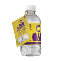 Visitenkarte mit Pfefferminze und eigenem Logo