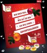 Adventskalender Lindt HELLO "Emoti" mit Werbedruck