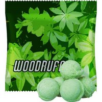 Waldmeister-Brause Bonbons ca. 15g in Midi-Tüte mit Logo