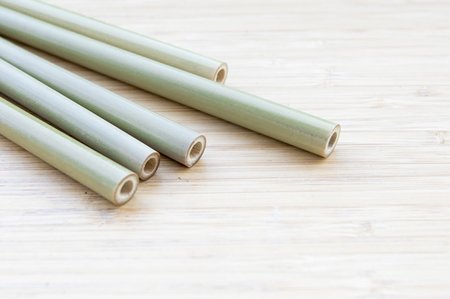 Strohhalme aus Bambus als Werbemittel