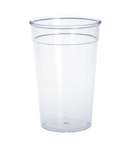 Mehrwegbecher 0,4l PC glasklar mit Logo