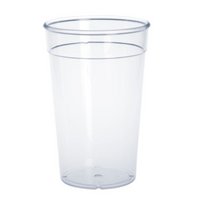 Mehrwegbecher 0,4l PC glasklar mit Logo