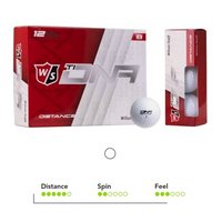 Wilson DNA Titanium Golfball mit Logo oder Werbung bedruckt