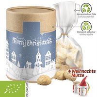 Bio Weihnachts Kokos Kekse mit Werbedruck