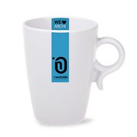 Porzellanbecher Costa mit eingenem Design