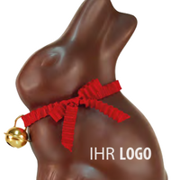 Lindt Schoko Hase mit Werbedruck oder Firmenlogo