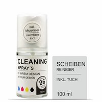 Reinigungsspray Set 100ml (+ Mikrofasertuch) mit Werbedruck