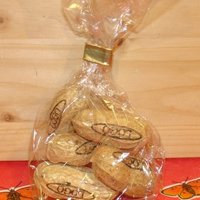 5 Logo-Erdnüsse im Cellophanbeutel verpackt