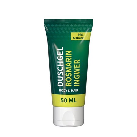 50ml Tube Duschgel Ingwer-Limette als Werbegeschenk