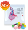 Jelly Beans 10g mit Werbedruck im Tütchen mit Logo 