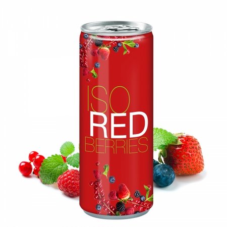 Iso Drink Redberries Alu Slimline-Dose 250ml FULLBODY
