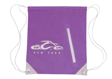 Non woven Rucksack Bubble mit Werbung