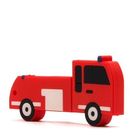USB Stick Feuerwehrauto mit Werbedruck